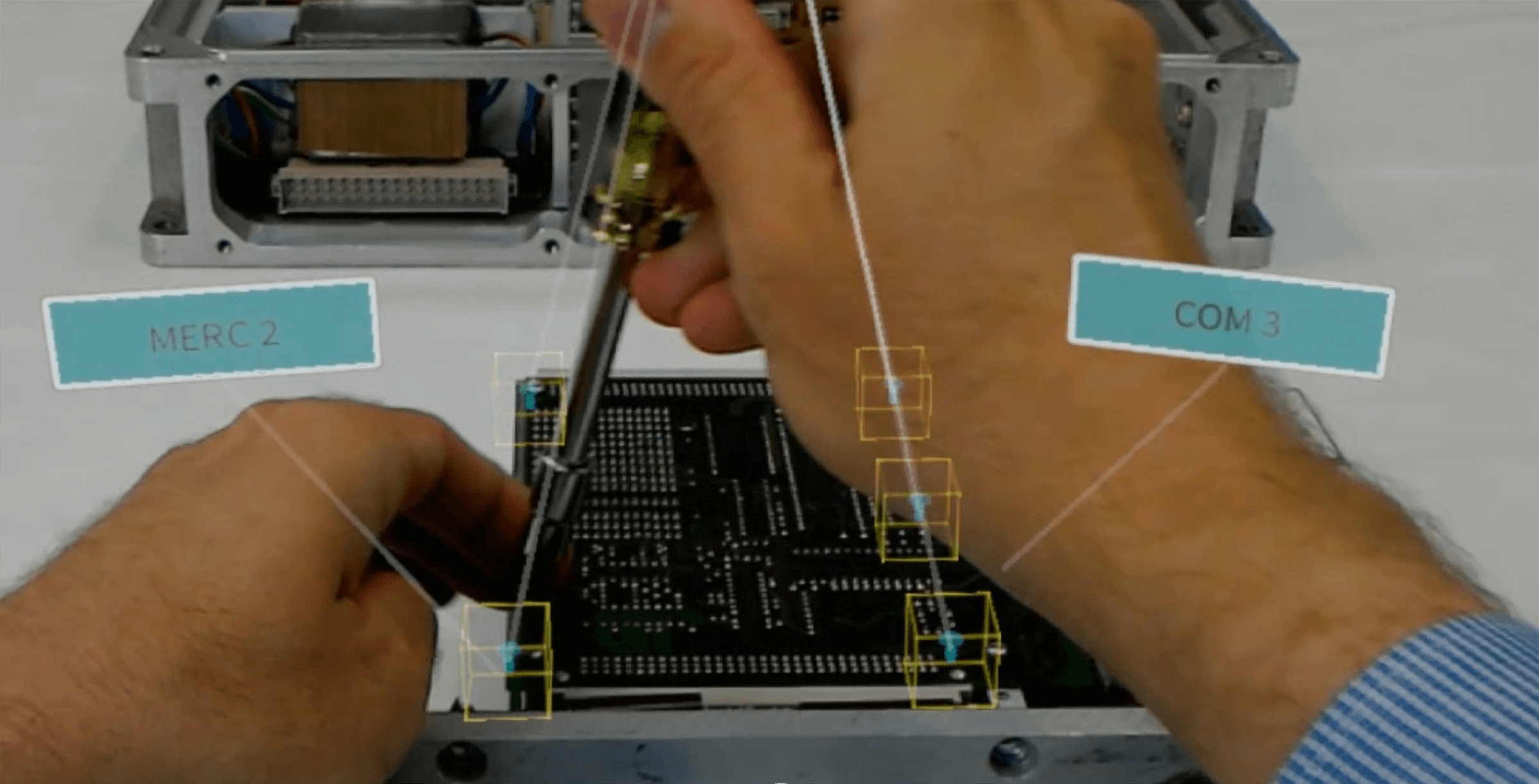 Augmented Reality Maintenance | Motherboard Image